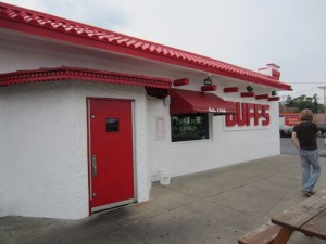 Outside of Duff's in Buffalo, NY