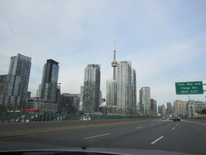 A View of the Toronto skyline