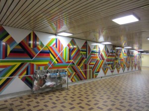 Art created by Canadians is showcased in the Toronto Subway