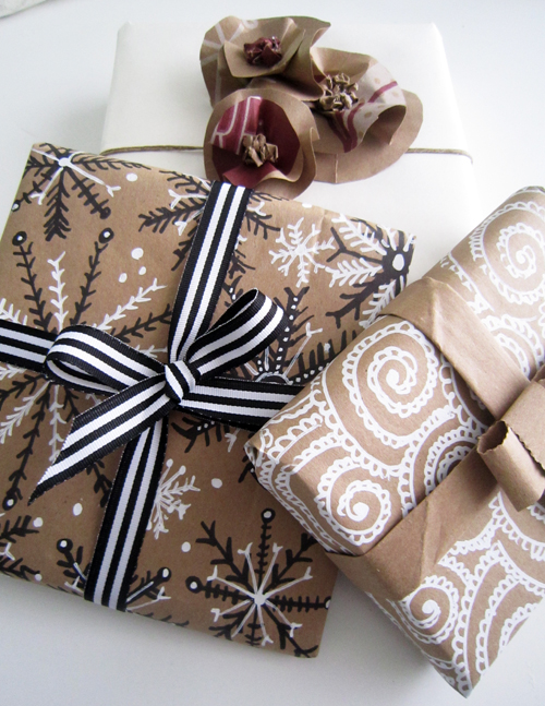 Creative Ways to Reuse Things: Brown Paper Bags to Gift Wrap