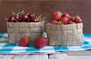 Creative Ways to Reuse Things: Brown Paper Bags to Woven Basket
