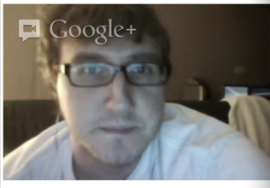 Richard in a Google Hangout