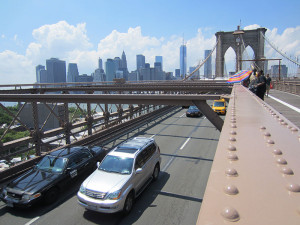 You Can Actually Drive Over the Brooklyn Bridge