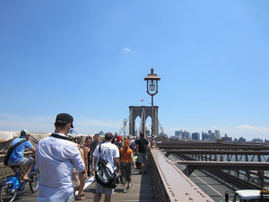 Starting Out on the Brooklyn Bridge