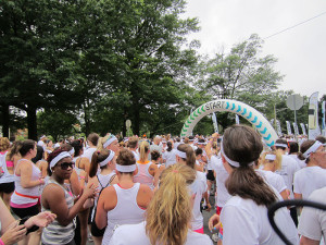 Waiting to Start the Color Run