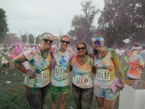 Our Color Run Team