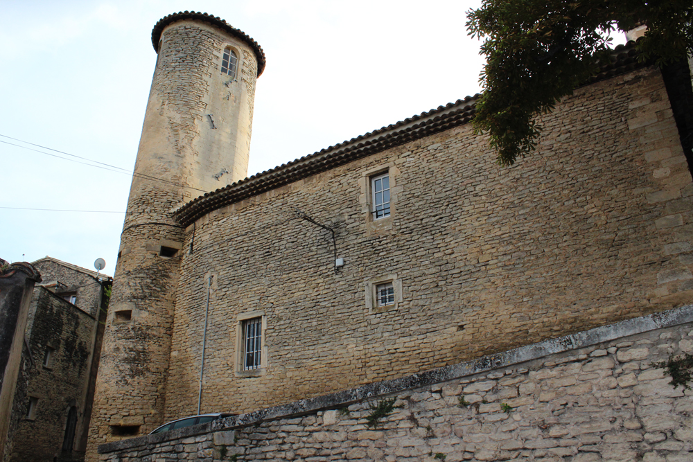 Exterior of Goult Castle from another angle