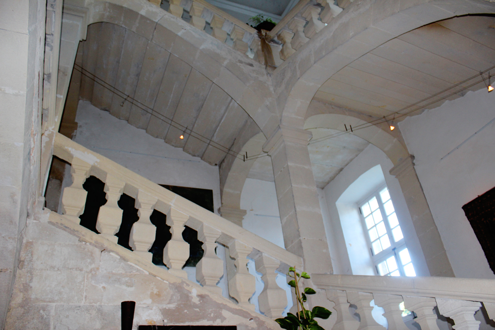 Stairwell in Goult Castle