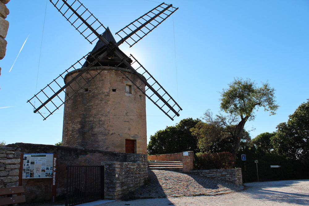Windmill in Goult, France