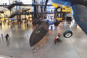 Blackbird SR-71 from the top